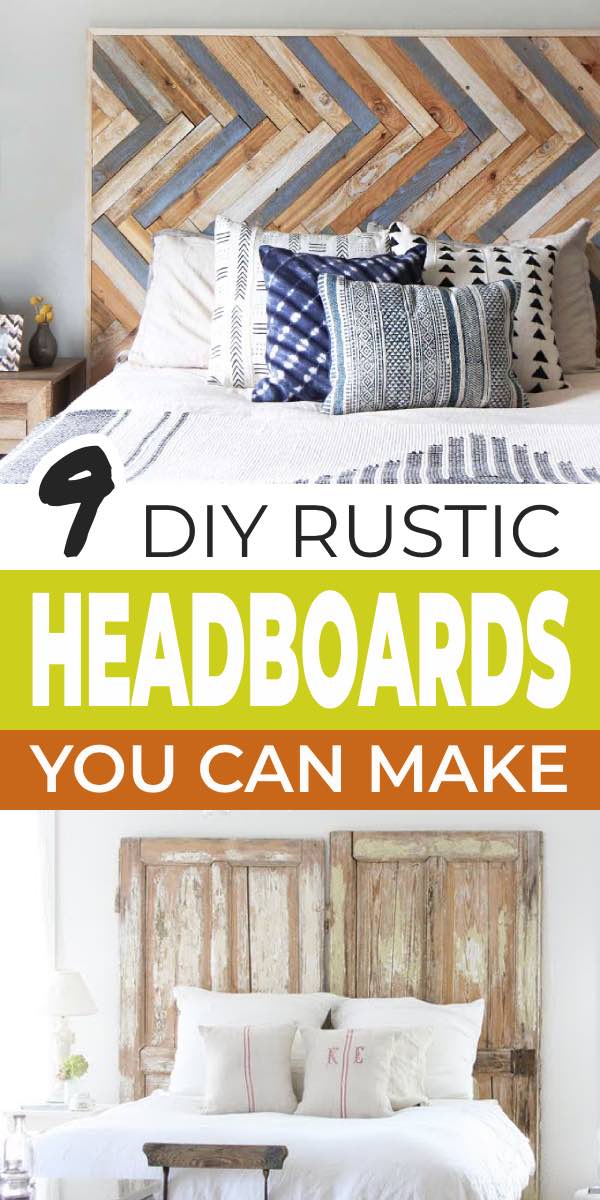 9 DIY Rustic Headboards (You Can Make!) • OhMeOhMy Blog