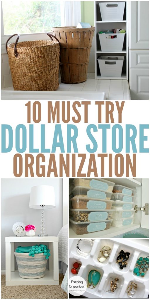 10 Dollar Store Organization