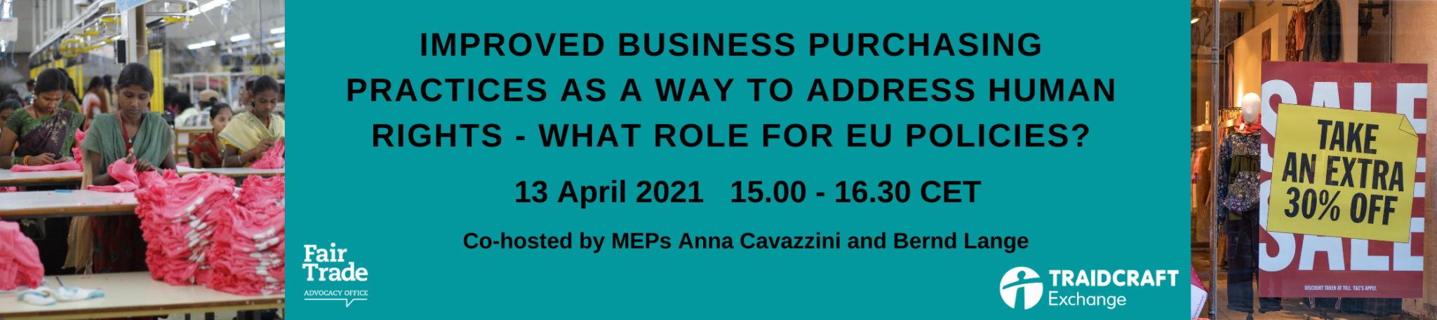 Online Event: Improved business Purchasing Practices as a way to address Human Rights - What role for EU policies?