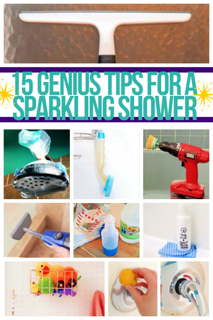 Genius Tips for a Sparkling Shower - One Crazy House