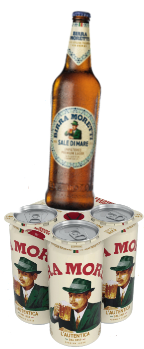 Grow your premium continental lager sales with Birra Moretti
