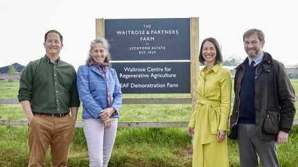 Waitrose backs British farmers with sustainability programme