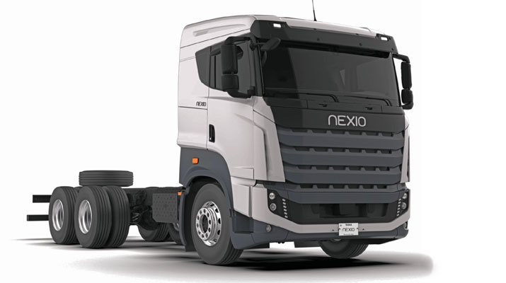 Nexio plans to offer a propane autogas truck line that includes single rear axle, tandem rear axle and tractor configurations in Class 7 and 8. (Photo courtesy of Nexio)